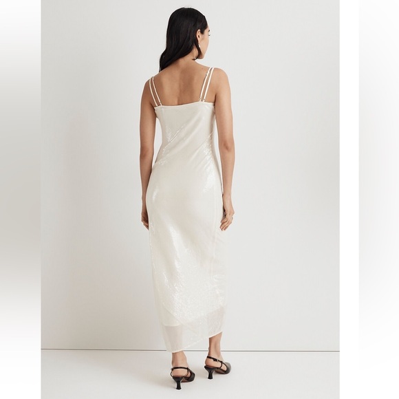 Madewell x Aimee Song Sequin Slip Maxi Dress - Picture 2 of 7